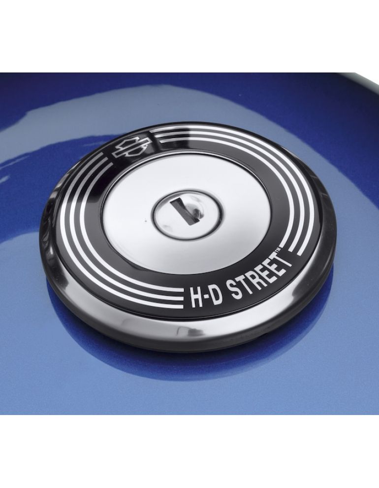 H-D Street Script Fuel Cap Medallion