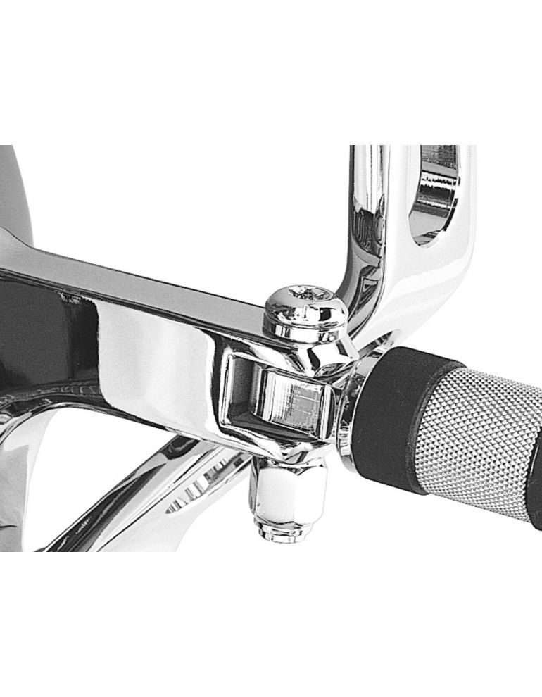 Chrome Bullet Tip Footpeg Bolt Kit