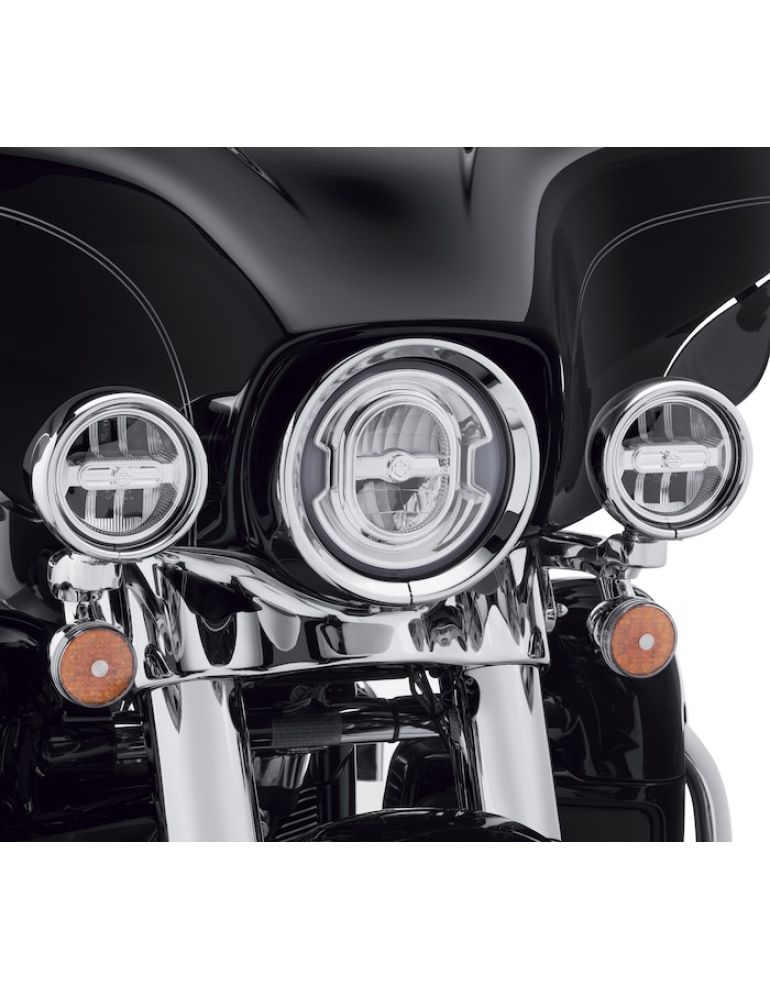 4 in. Daymaker Signature Reflector LED Auxiliary Lamps - Chrome