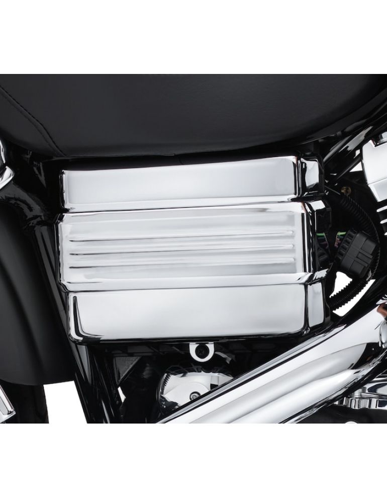 Dyna Chrome Battery Cover