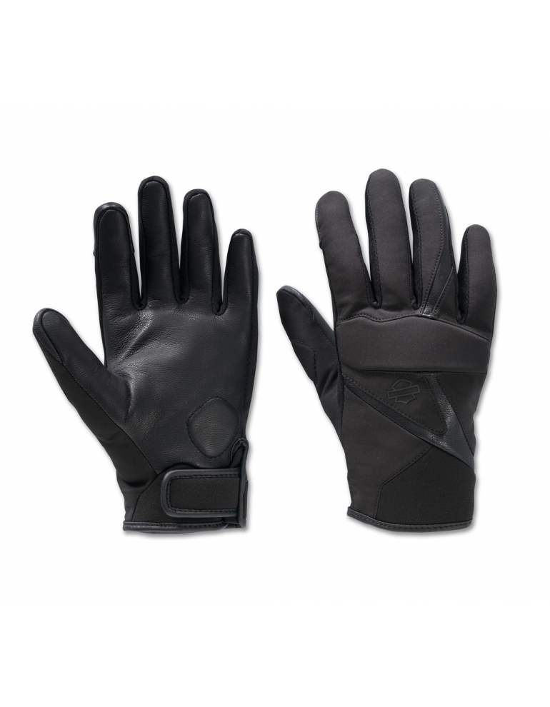 Рукавиці жіночі GLOVES-F/F,CAMBRIA,TEXTILE,BLACK розмір M