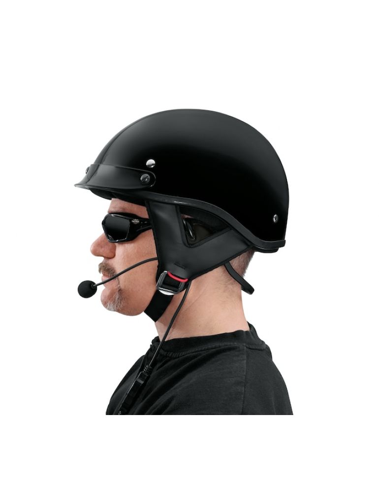 Boom! Audio Half Helmet Music and Communications Headset