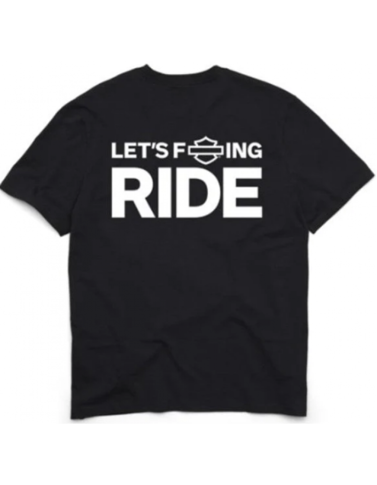 Футболка HD Lets F* Ride розмір S