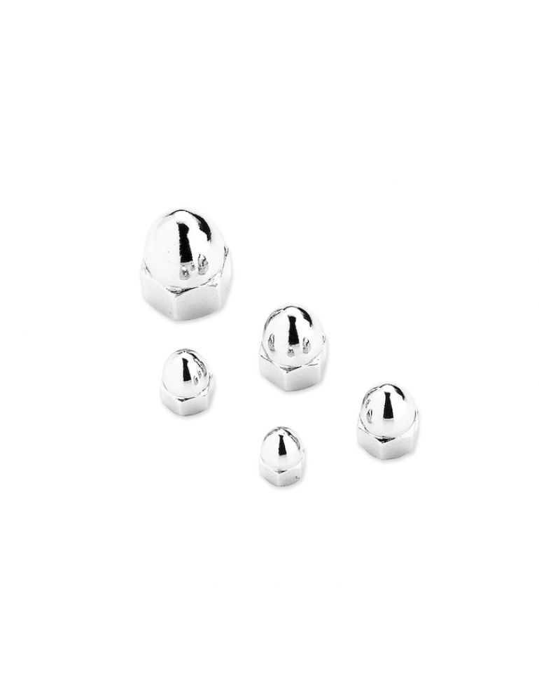 Chrome Acorn Nut Kit