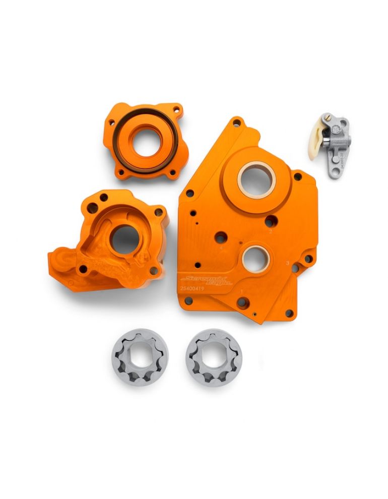 Screamin' Eagle Pro High Volume Oil Pump &amp; Cam Support Plate Kit