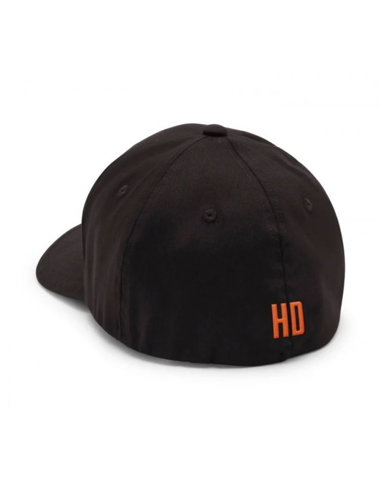 Кепка Apex Softail Stretch Fit - Harley Black розмір L