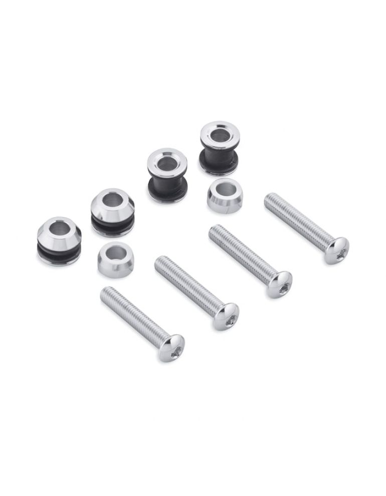 Docking Hardware for Detachable Two-Up Luggage Rack