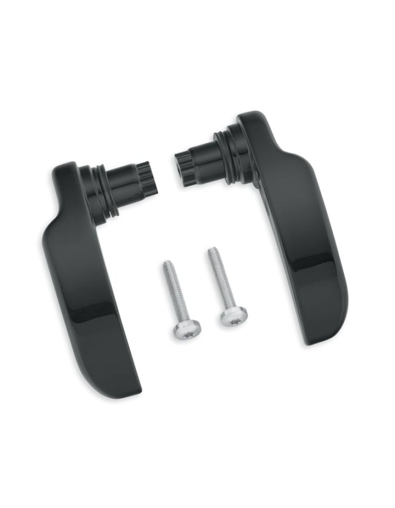 Gloss Black Saddlebag Latch Kit