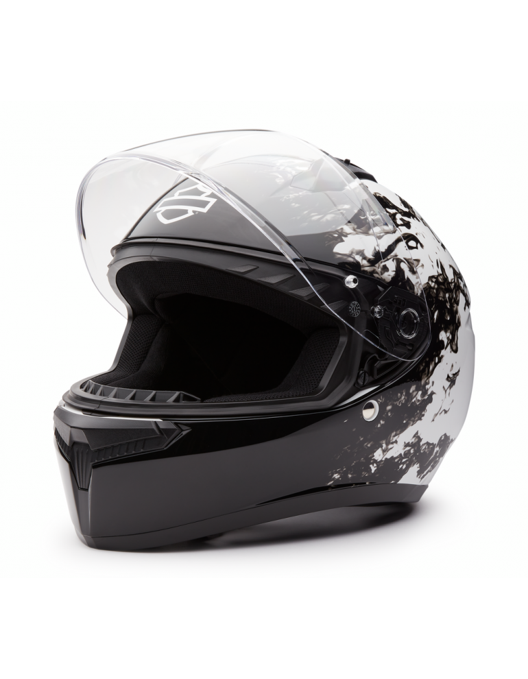 Шолом інтеграл H-D® VELO H34 колір Чороно/Білий розмір M