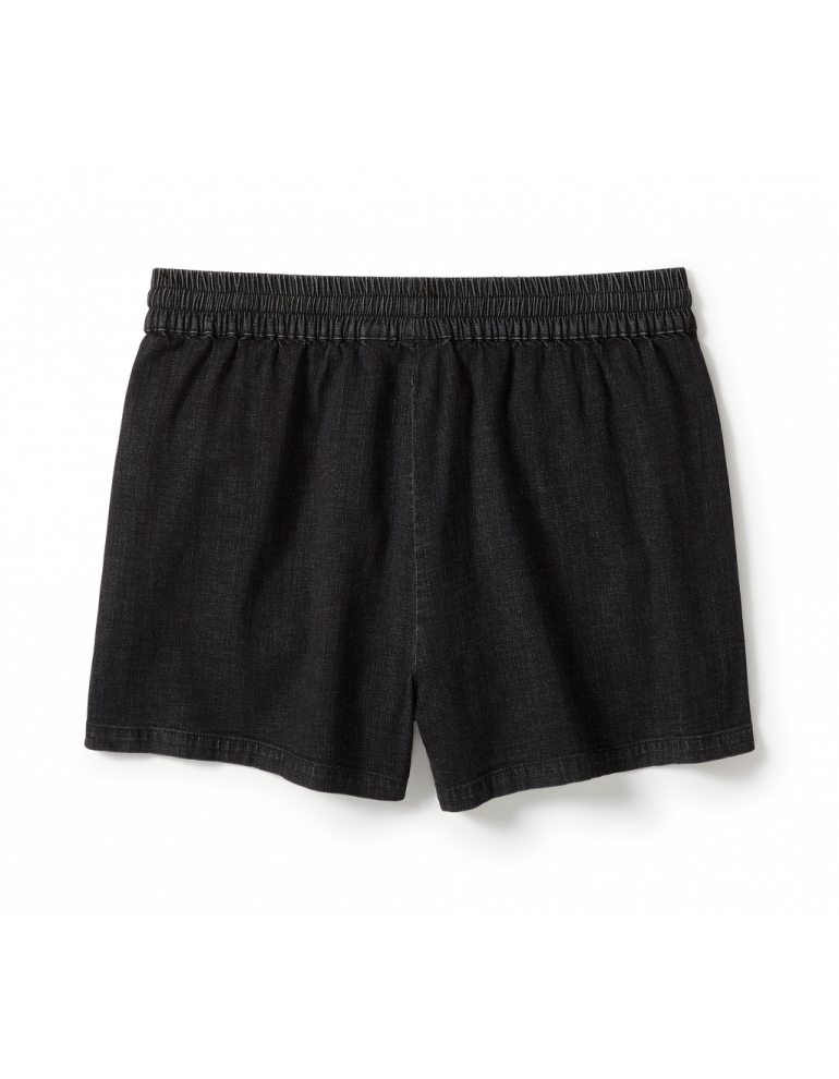 Жіночі шорти SHORTS-DENIM,BLACK розмір M