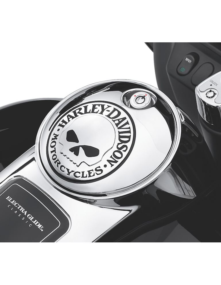 Willie G Skull Fuel Tank Console Door