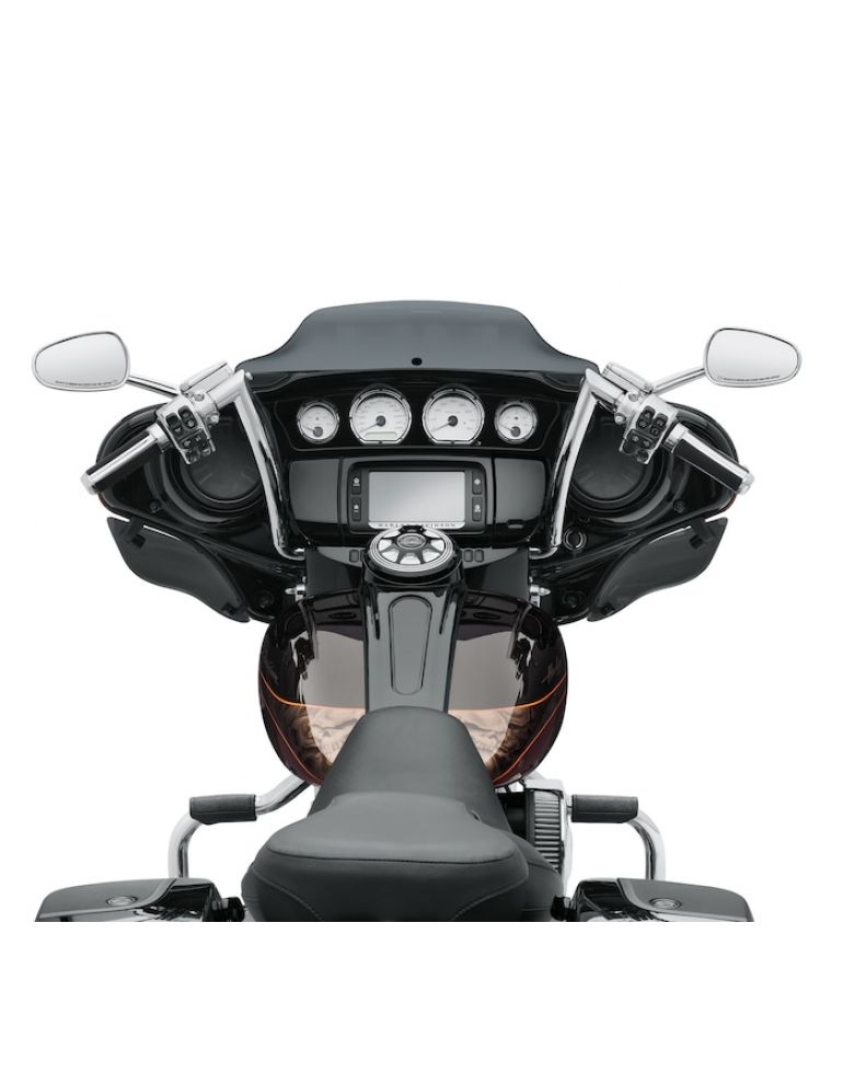 Batwing Chizeled Handlebar - Chrome