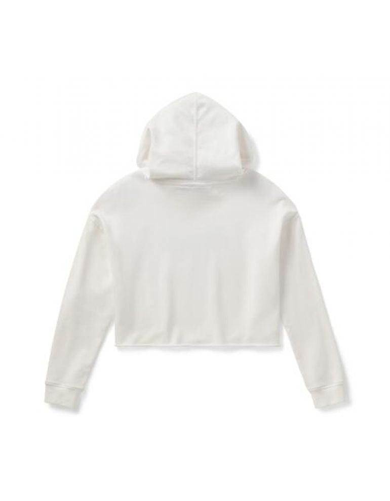 Жіноче худі HOODIE-KNIT,CROPPED,OFF WHITE розмір M