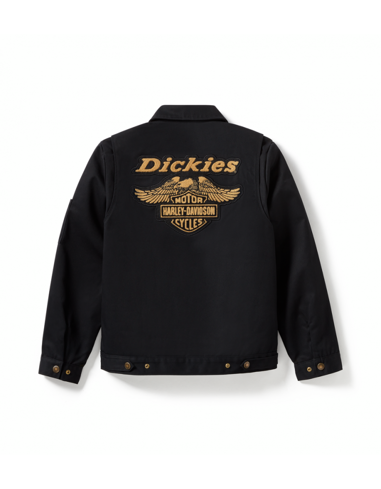 Жіноча куртка JACKET-DICKIES,WOVEN,EISENHOWER,BLACK розмір S