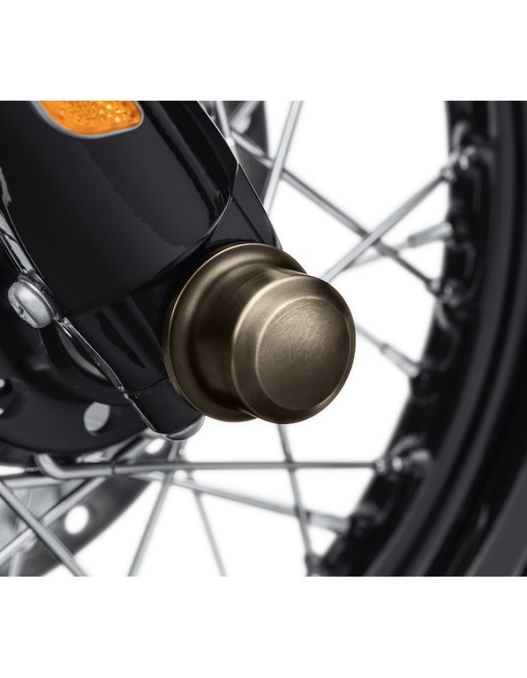 Brass Front Axle Nut Covers