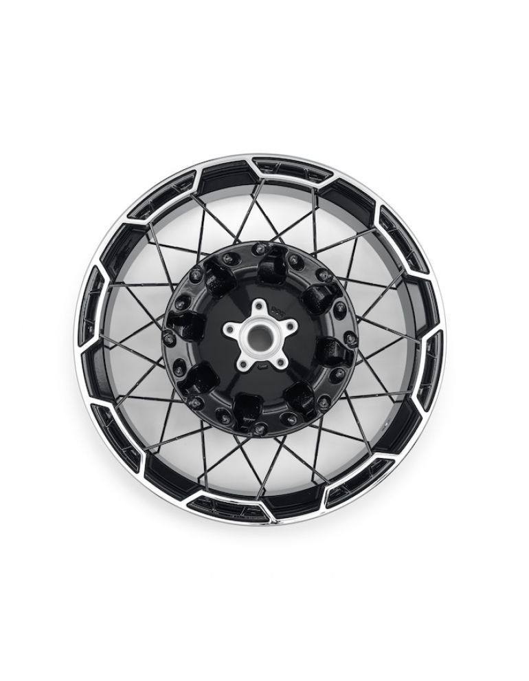 Combo Cast Laced 21 In. Front/18 In. Rear Wheel Kit