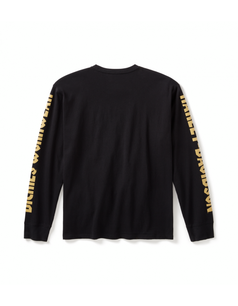 Лонгслів чоловічий TEE-DICKIES,KNIT,HEAVYWEIGHT,BLACK розмір L