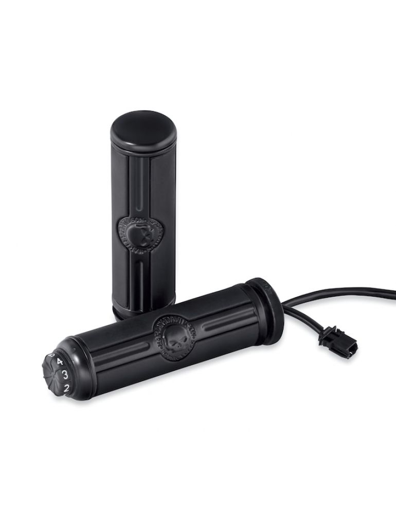 Willie G Skull Heated Hand Grips