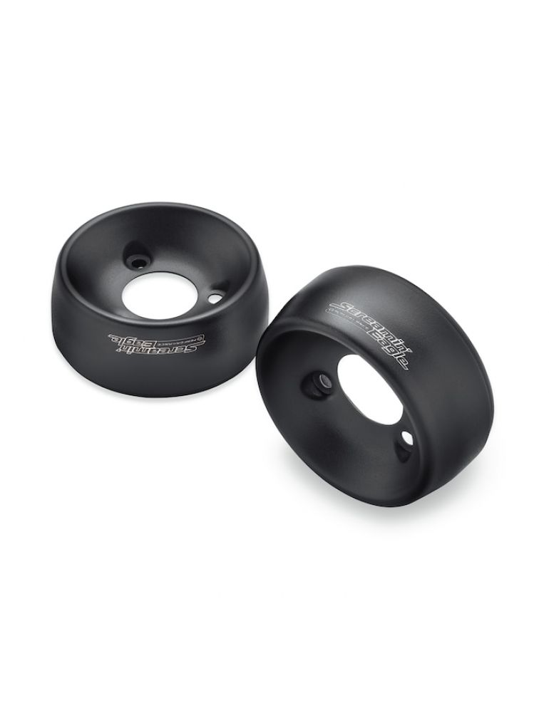 Satin Black 4.5 in. End Caps