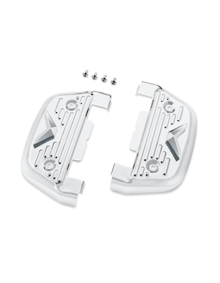 V-Logo Passenger Footboard Covers