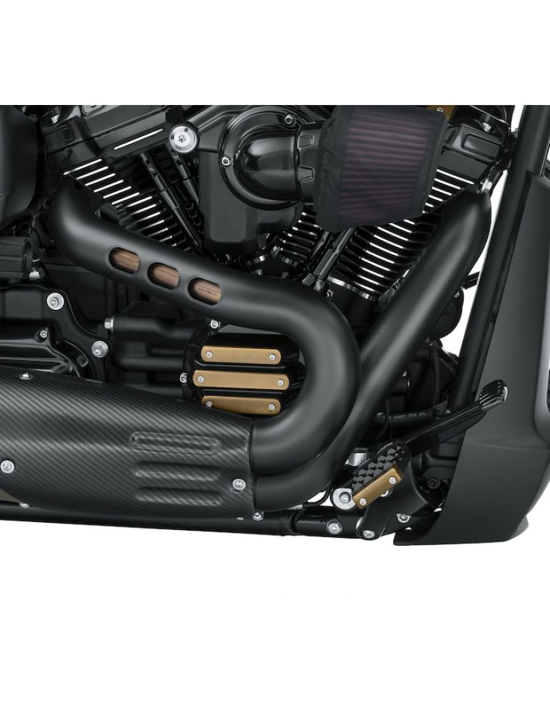 Satin Black Exhaust Shield Kit