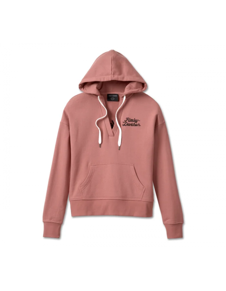 Жіноче худі пуловер HD колір Light Mahogany Heather розмір S