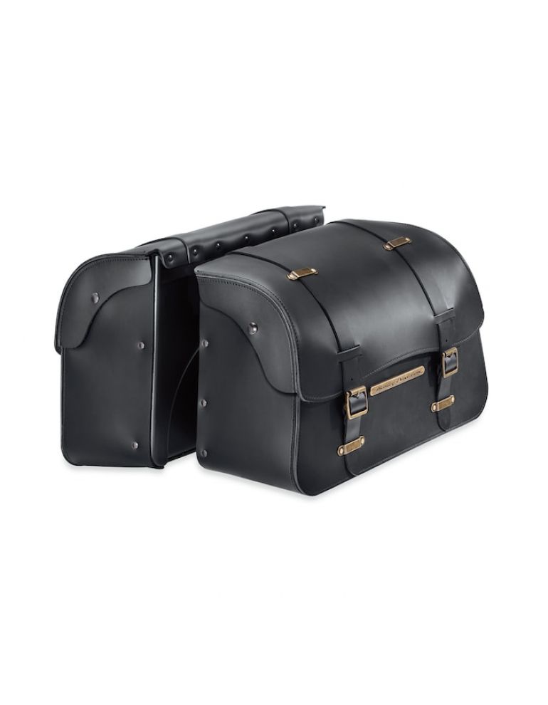 H-D Detachables Leather Saddlebags – Nostalgic Style