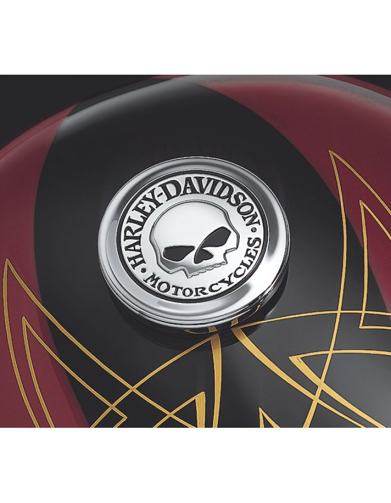 Willie G Skull Fuel Cap Medallion
