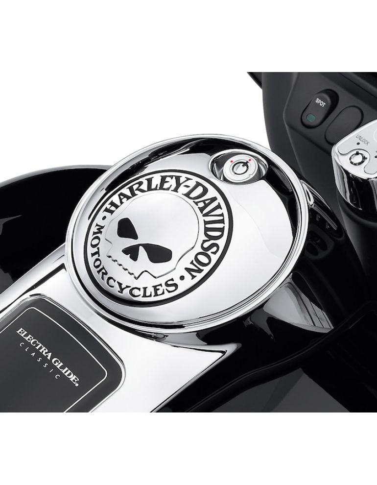 Willie G Skull Fuel Console Door