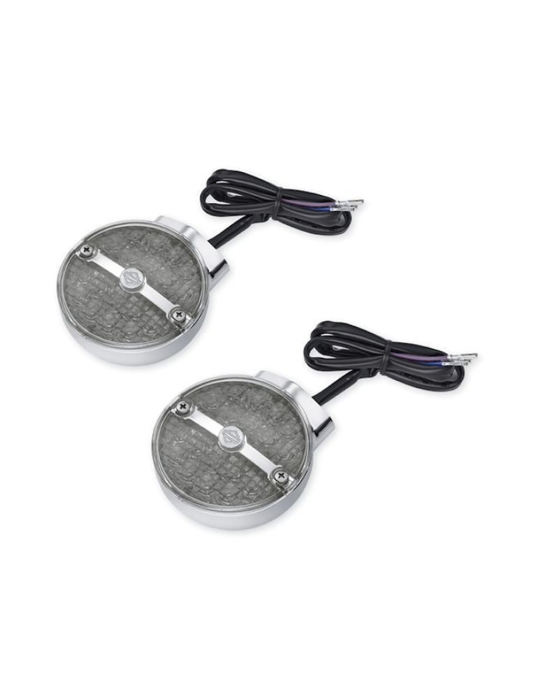 Front LED Flat Lens Turn Signal Kit
