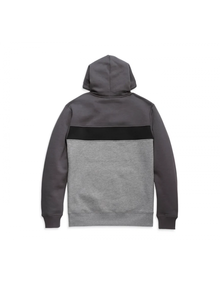 Чоловіче худі Hometown - Colorblocked колір Blackened Pearl розмір L