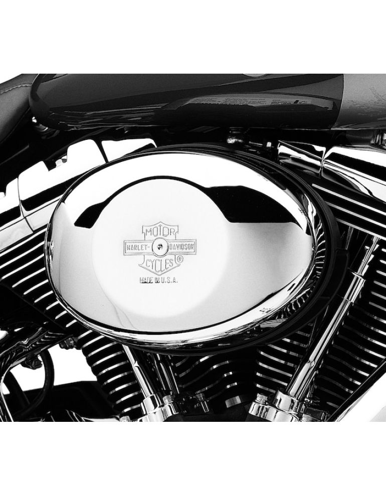 Nostalgic Bar &amp; Shield Air Cleaner Cover for Twin Cam Models