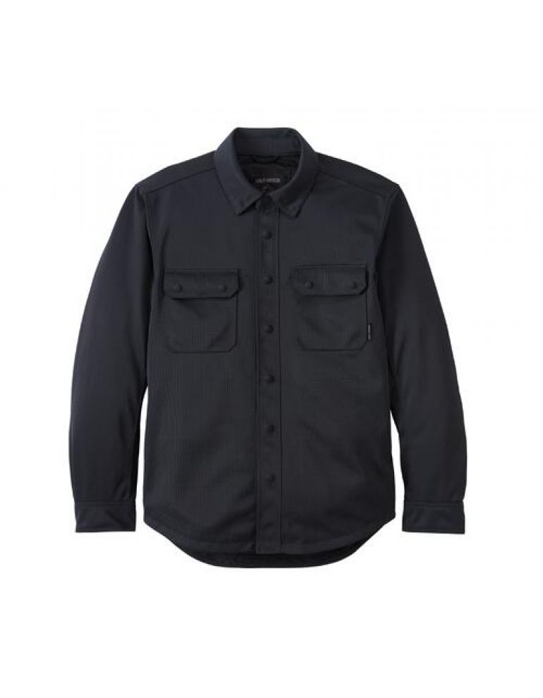 Куртка чоловіча райдингова SHIRT JACKET-OPERATIVE,TEXTILE,BLACK,PPE розмір L