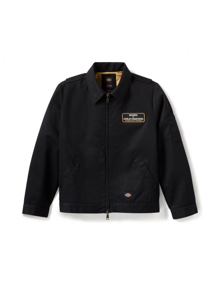 Жіноча куртка JACKET-DICKIES,WOVEN,EISENHOWER,BLACK розмір S