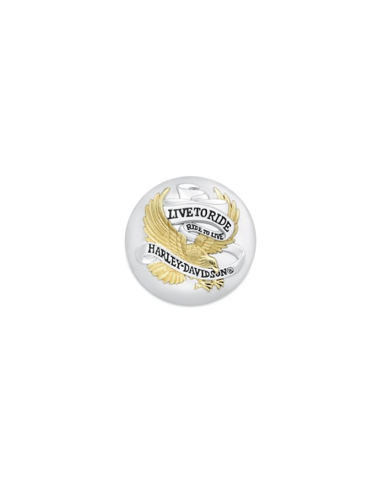Live To Ride Fuel Cap Medallion