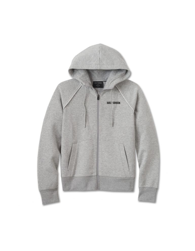 Жіноче худі HARLEY-DAVIDSON HEATHER GREY РОЗМІР XS