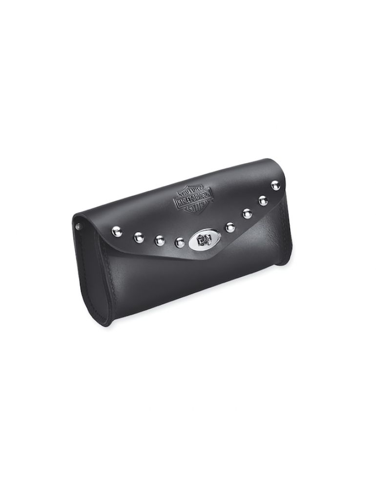 Bar &amp; Shield Leather Windshield Bag