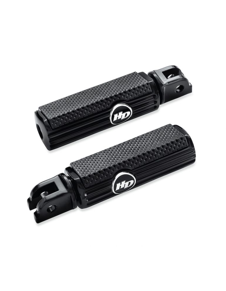 Defiance Rider Footpegs - Black Anodized