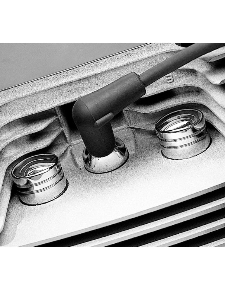 Classic Chrome Spark Plug Covers