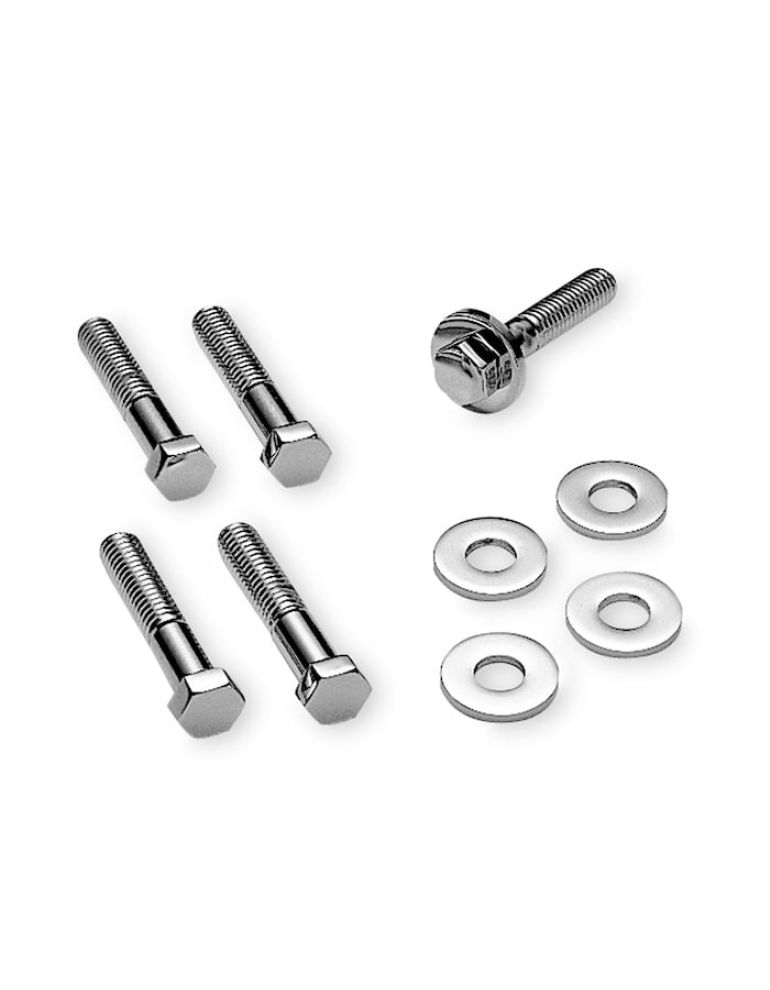 Chrome Hex Head Sprocket Hardware