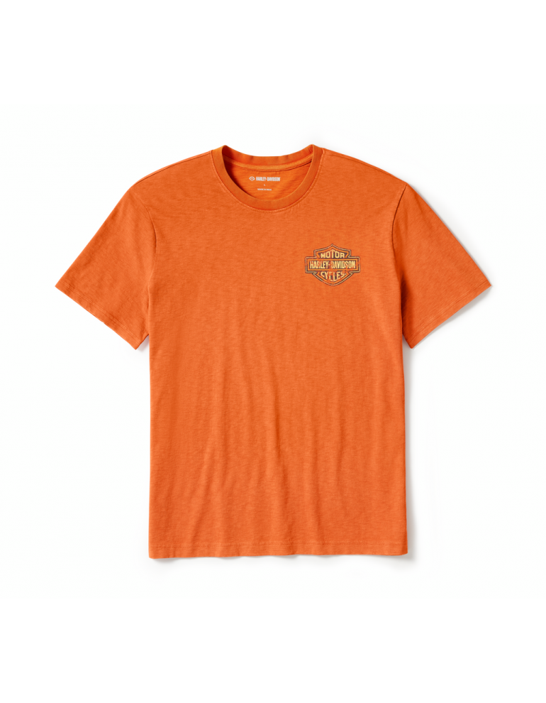Футболка чоловіча TEE-KNIT,ORANGE розмір S
