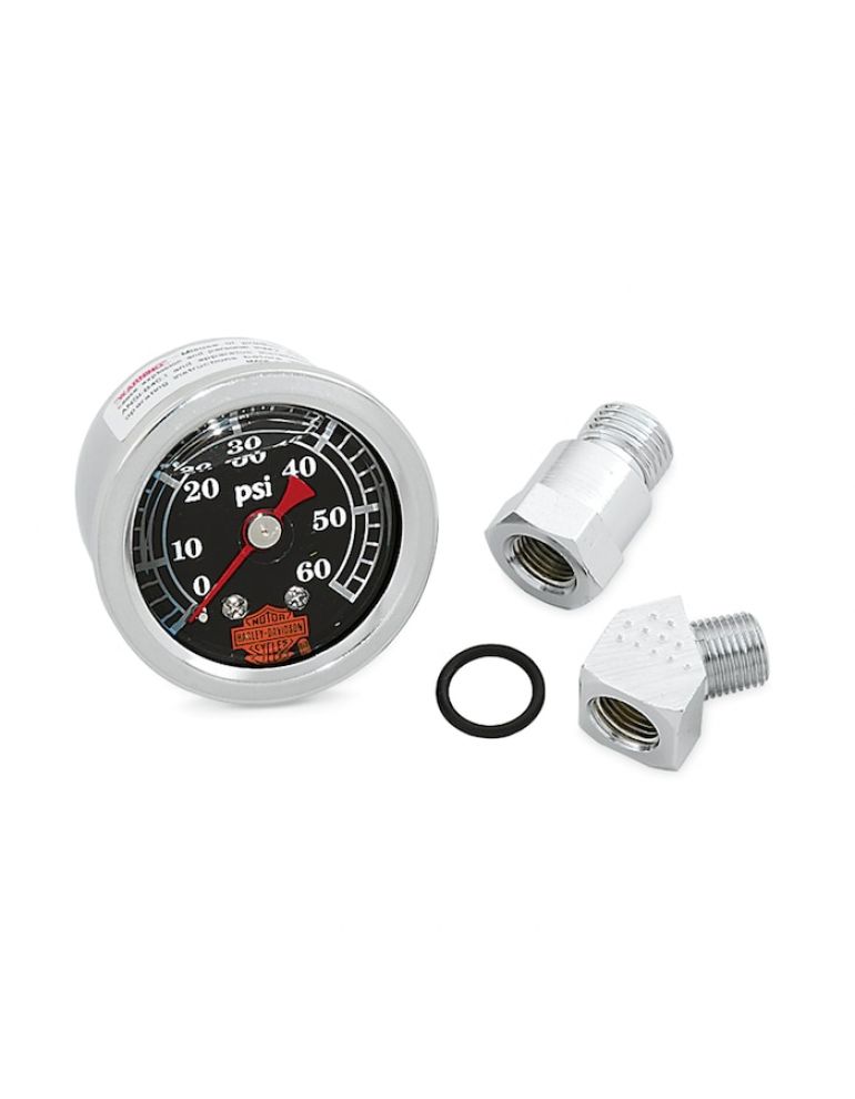 Liquid-Filled Oil Pressure Gauge