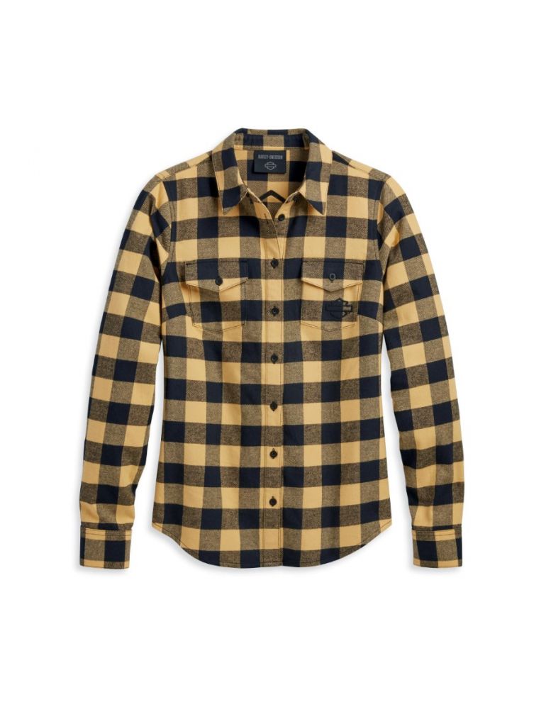ЖІНОЧА СОРОЧКА В СТИЛІ РЕТРО BUFFALO YD PLAID РОЗМІР XS
