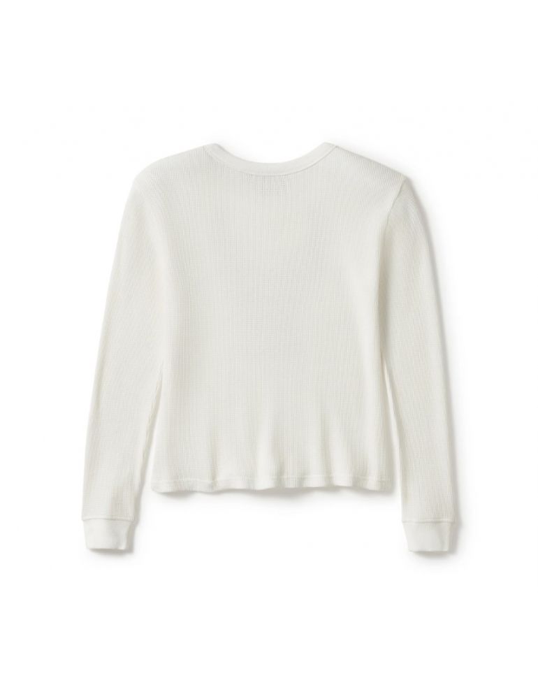 Жіночий лонгслів TEE-KNIT,OFF WHITE розмір XS