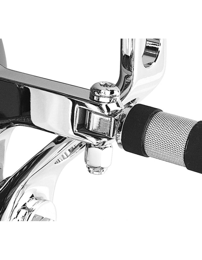 Chrome Bullet Tip Footpeg Bolt Kit