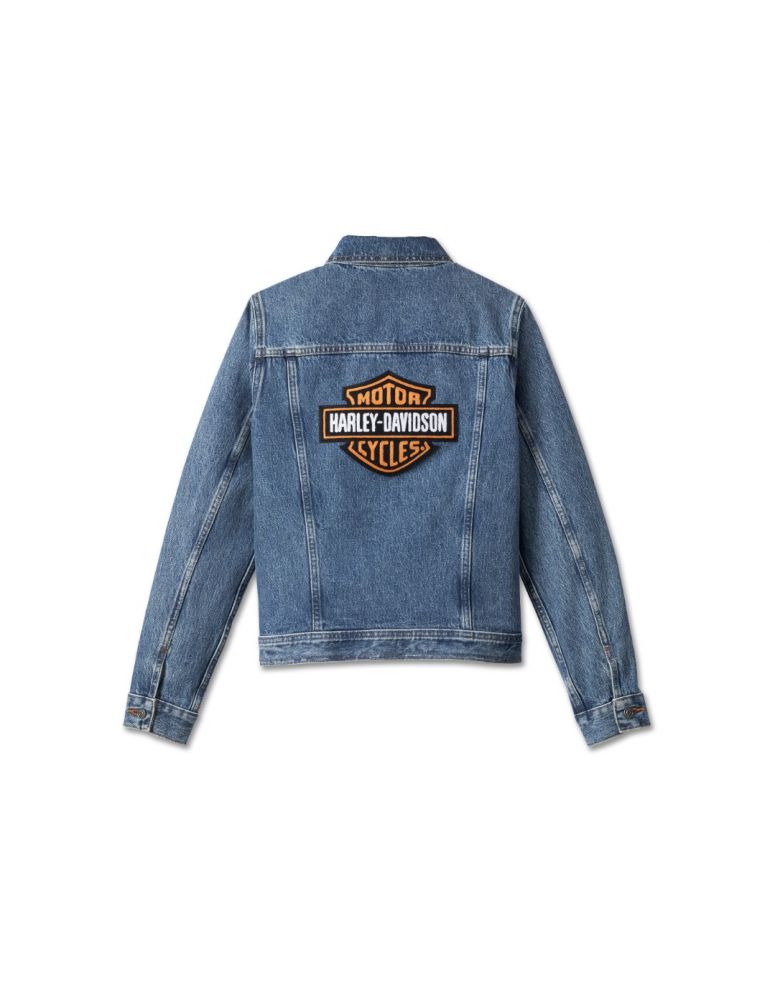 Куртка Harley-Davidson джинсова жіноча DENIM,BLUE розмір XS