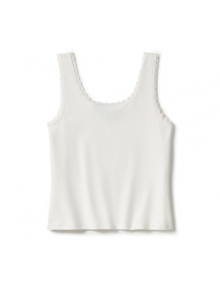 Жіноча майка TANK-KNIT,OFF WHITE розмір XS