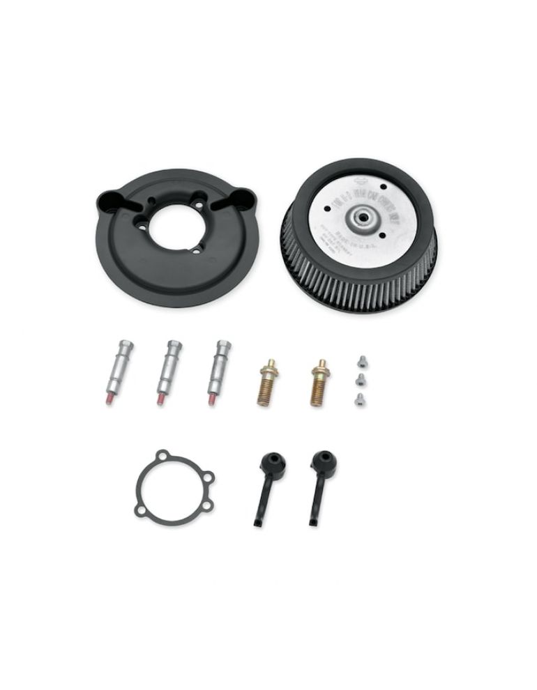 Screamin' Eagle Round High-Flow Air Cleaner - Sportster - Black