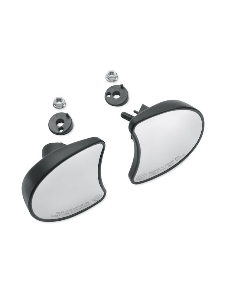 Black Fairing Mount Mirrors