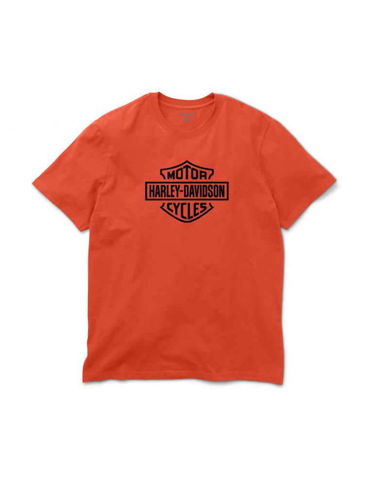 Чоловіча футболка H-D Standard Bar &amp; Shield — колір Vintage Orange розмір M